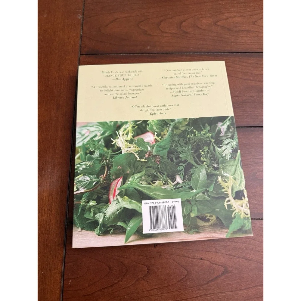 Salads Beyond the Bowl Cookbook Mindy Fox 2012 Recipes Healthy Eating Paperback